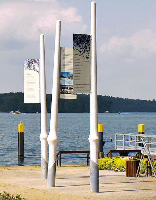 Poetische Seezeichen Altenhof/Werbellinsee